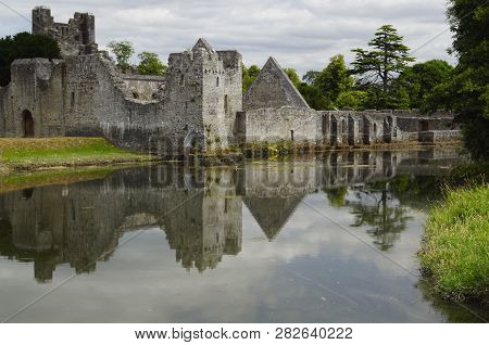 The Desmond Castle Is Located On The Edge Of The Village Of Adare, Just Off The N21 On The Main Lime