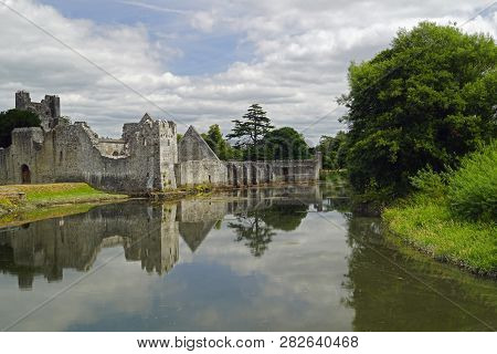 The Desmond Castle Is Located On The Edge Of The Village Of Adare, Just Off The N21 On The Main Lime
