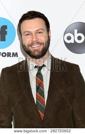 LOS ANGELES - FEB 5:  Taran Killam at the Disney ABC Television Winter Press Tour Photo Call at the Langham Huntington Hotel on February 5, 2019 in Pasadena, CA