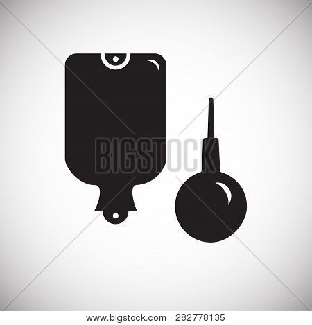 Clyster On White Background Icon For App Or Web Using
