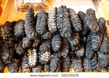Chinese Consumes Dried Sea Cucumber For Collagen, Nutrients For Skin