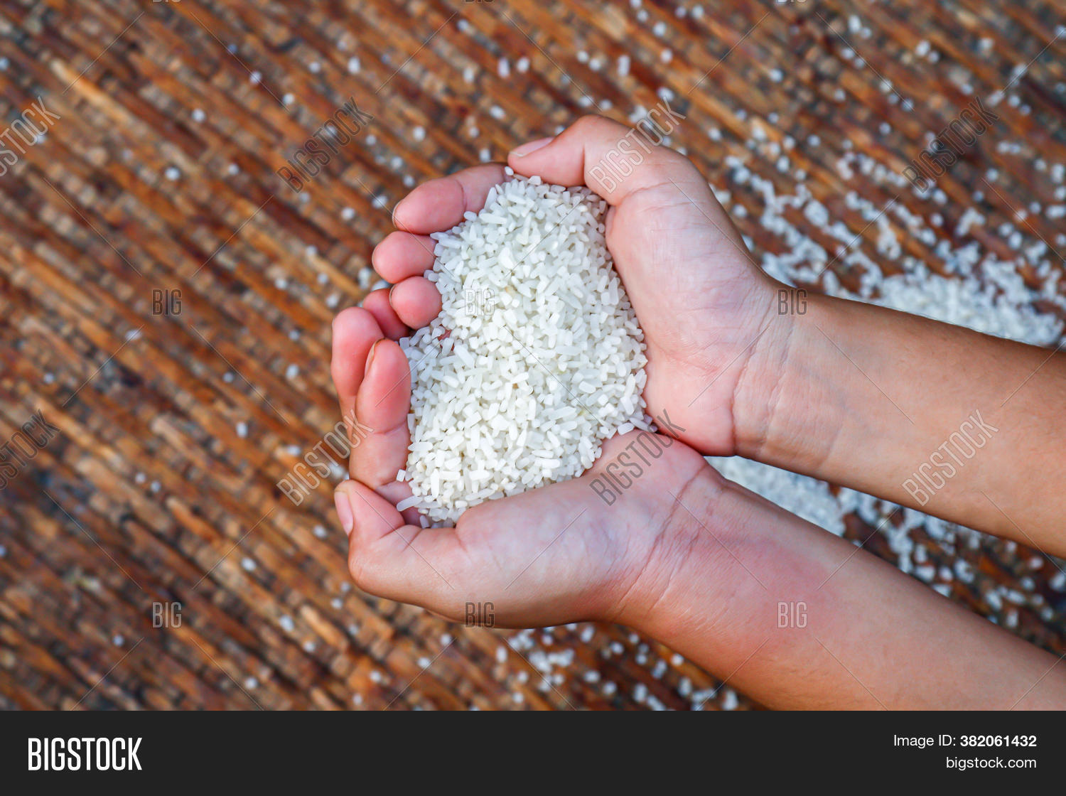 Grain Rice Hands Image & Photo (Free Trial) Bigstock