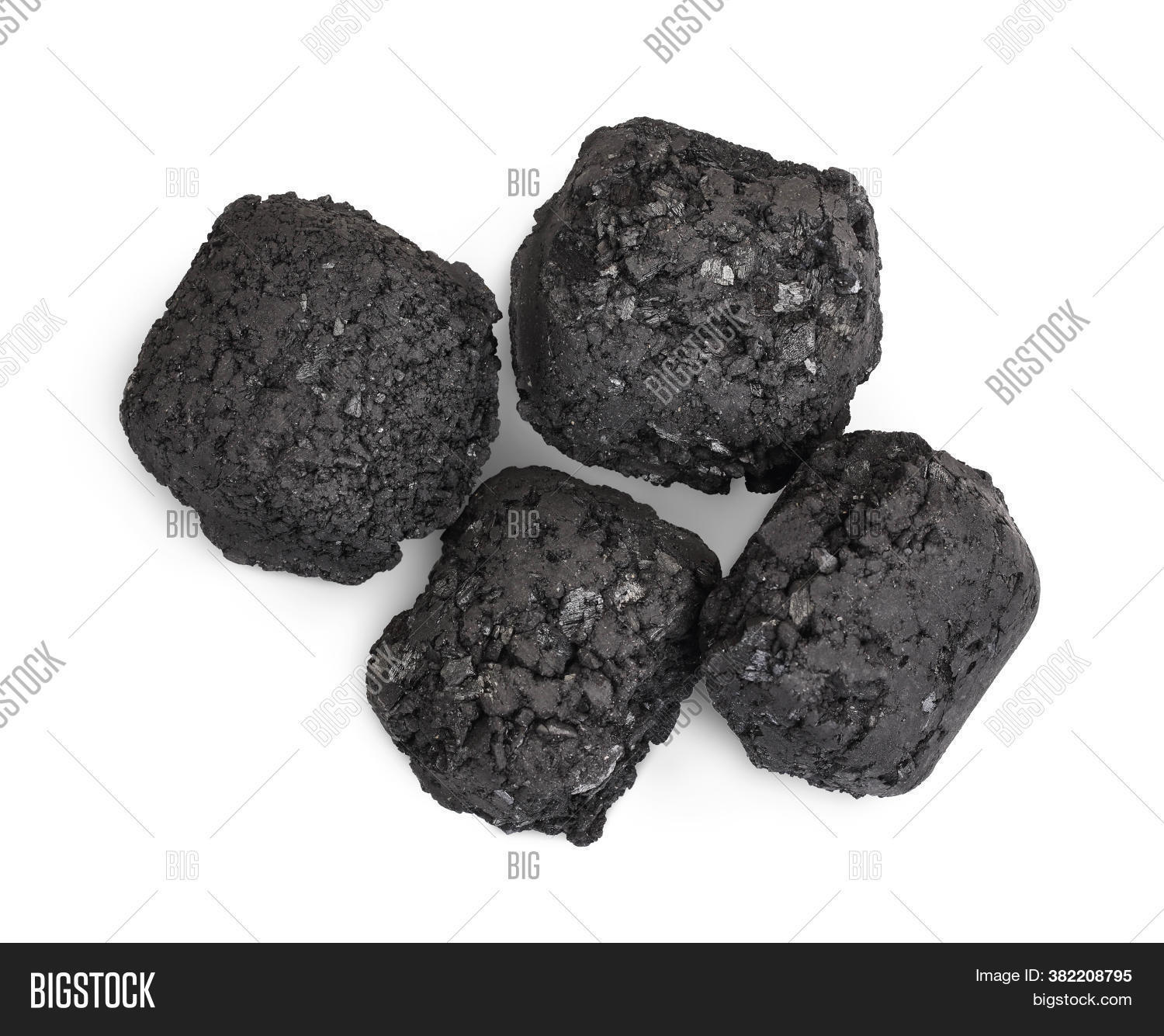 Bbq Charcoal Briquette Image & Photo (Free Trial) Bigstock