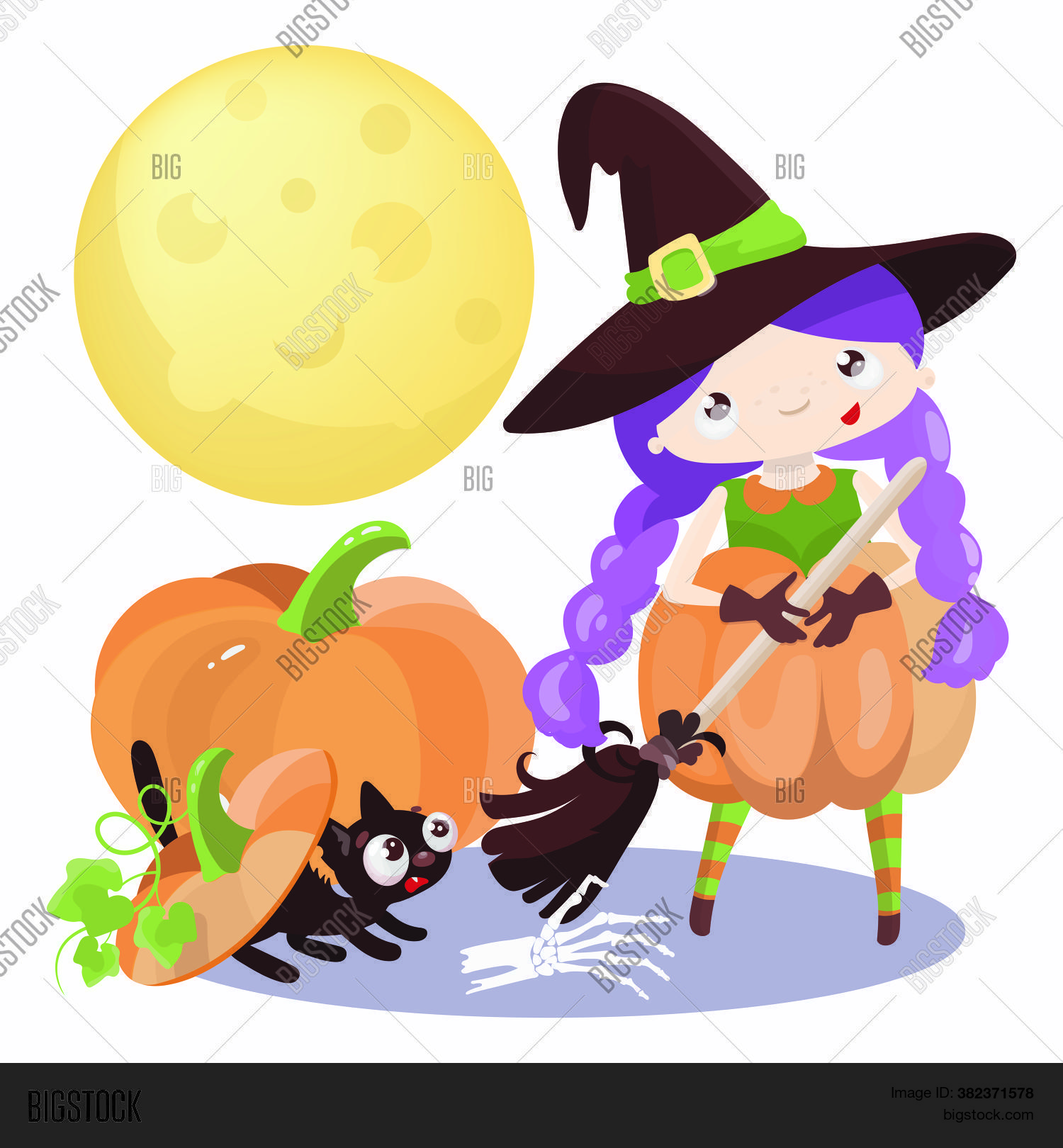 Wizard Halloween Vector & Photo (Free Trial) | Bigstock