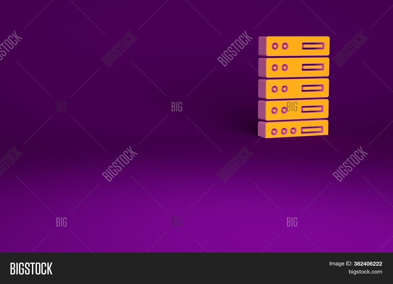 Orange Server, Data, Image & Photo (Free Trial) Bigstock