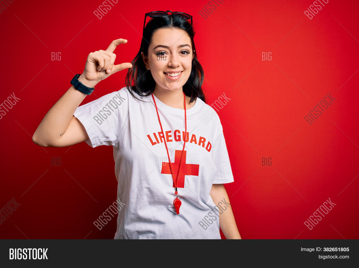 Young Lifeguard Woman Image & Photo (Free Trial) | Bigstock