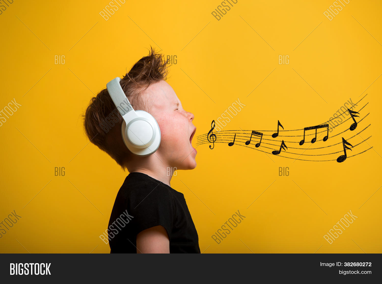 Child Singing Out Loud Image & Photo (Free Trial) Bigstock