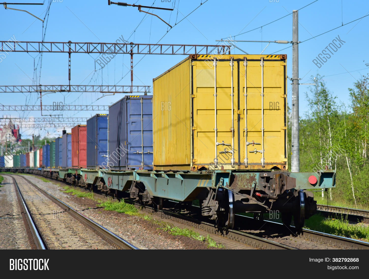 Cargo Containers Image & Photo (Free Trial) Bigstock