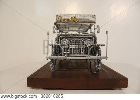 Manila, Ph - Feb 8 - Jeepney Art Display At First United Building Museum On February 8, 2020 In Esco