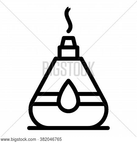 Smoking Diffuser Icon. Outline Smoking Diffuser Vector Icon For Web Design Isolated On White Backgro