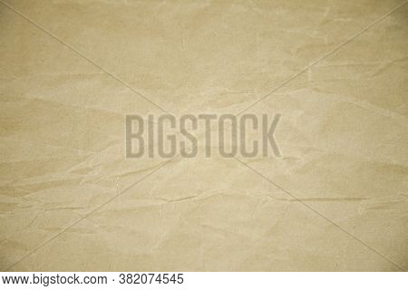 Crumpled Brown Paper Texture Cardboard Box Textured Background