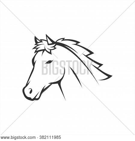 Horse Head Vector. Horse Icon. Horse Symbol. Horse Logo. Horse Logo Eps 10. Horse Emblem. Horse Badg