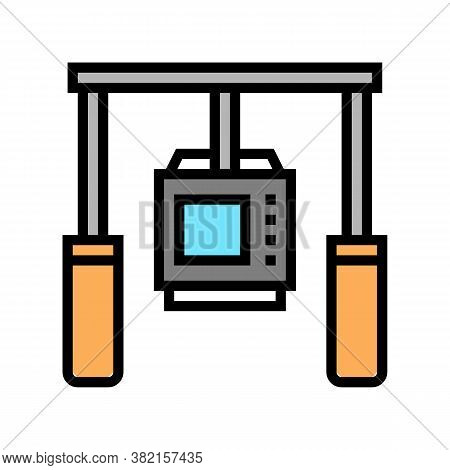 Camera Anti Shock Tool Color Icon Vector. Camera Anti Shock Tool Sign. Isolated Symbol Illustration
