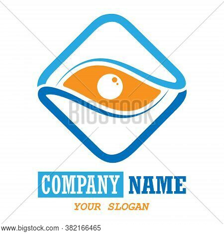 Logo Template. Vector Illustration For Logo, Logo Or Sticker, For Graphic And Print Design