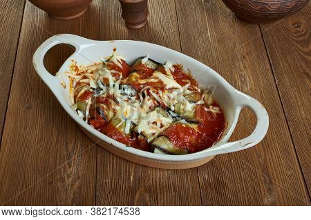 Eggplant Lasagna Rolls