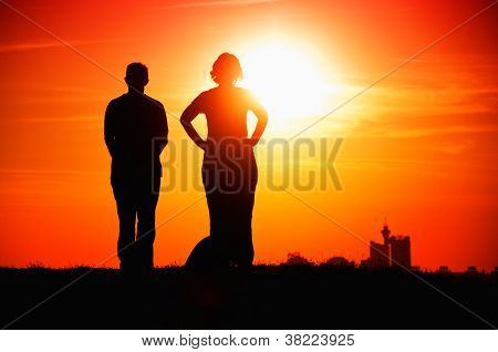 Pár Sungazing