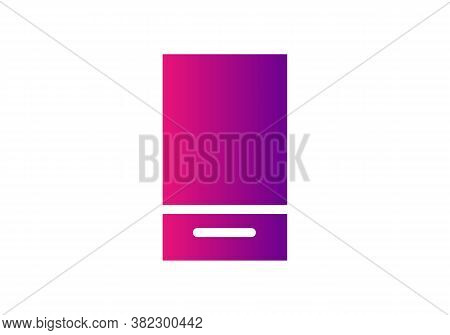 Mobile Phoneicon Vector, Filled Flat Sign, Solid Pictogram Isolated On White. Symbol, Logo Illustrat