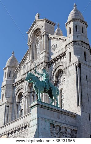 Basilica af Sacred Heart af Paris Frankrig