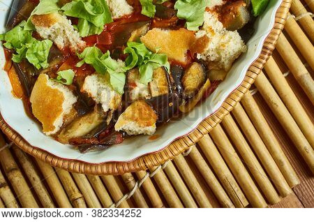 Italian Aubergine Traybake