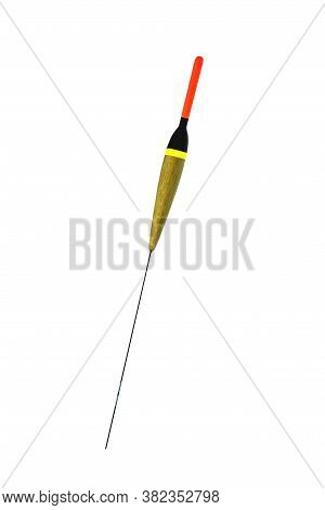 Teardrop Shaped Float With A Red Antenna And A Long Keel For Fishing With A Fishing Rod, Fishing Acc
