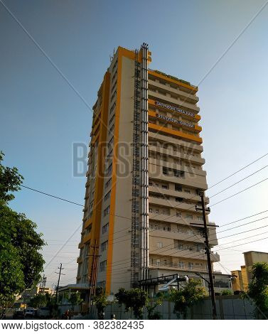 Utter Pardesh , India - Building , A Picture Of Building In Noida 24 August 2020