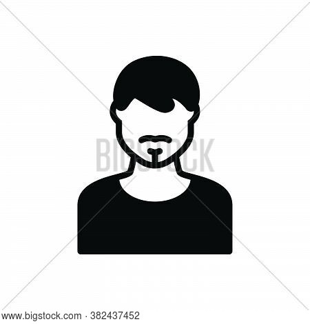 Black Solid Icon For Young Youthful Under-age Juveniles  Teenager Teen Adolescent