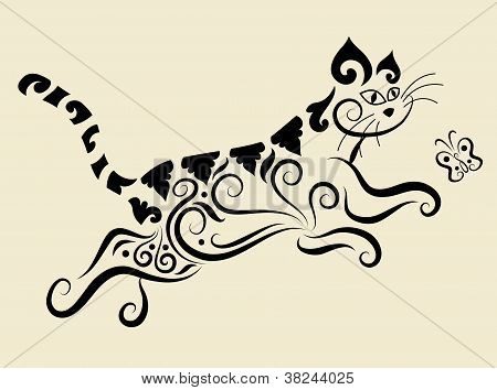 猫の飾り