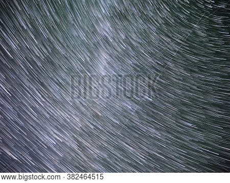 Under The Milky Way Galaxy, Stars And Star Clusters