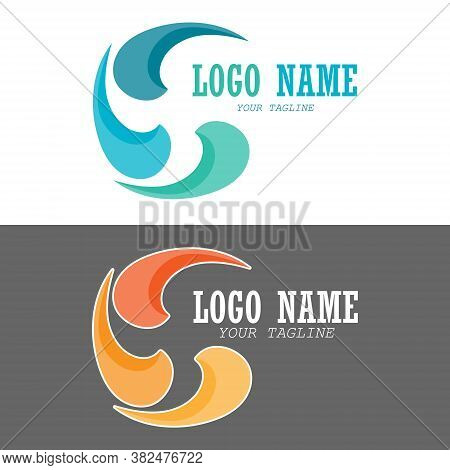 Logo Template. Vector Illustration For Logo, Logo Or Sticker, For Graphic And Print Design