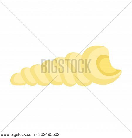Cute Sea Spiral Shell Beach Print For Design Of Album, Scrapbook, Greeting Card, Invitation, Wall De