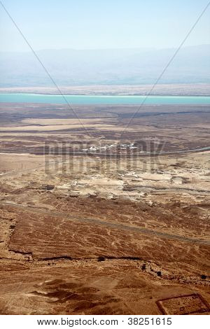 Vista da Masada, Israele