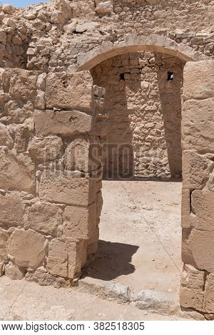 Shivta - A National Park In Southern Israel, Includes The Ruins Of An Ancient Nabatean City In The N