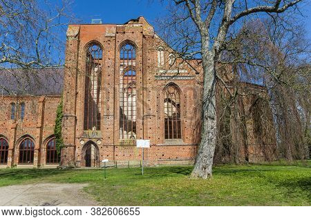 Ruins Of The Klosterkirche Church In Dargun, Germany
