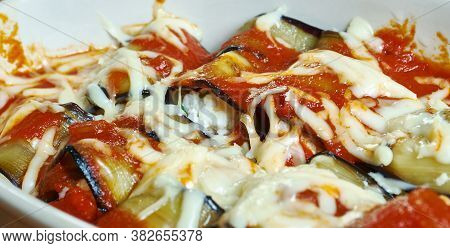 Eggplant Lasagna Rolls