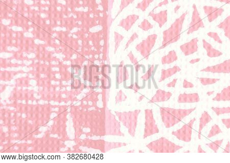Grunge Graffiti Doodle Drawing. Light Tones Hand Drawn Trendy Design. Dirty Graffiti. Pastel Colors 