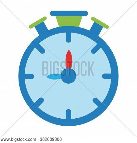 Isolated Cronometer Health Life Style Icon- Vector