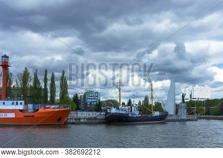 Museum Flotilla, Museum Of The World Ocean In Kaliningrad, Ships Museum Exhibits, Kaliningrad, Russi