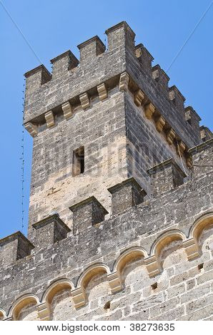 Acquaviva hrad. Nardo. Puglia. Itálie.