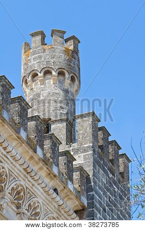 Acquaviva hrad. Nardo. Puglia. Itálie.