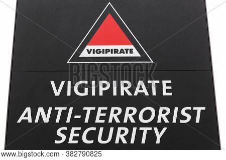 Plan Vigipirate Is The French National Security Alert System And Against Possible Terrorist Attacks