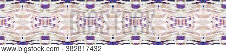 Indian Native American Pattern. Abstract Batik Motif. Seamless Tie Dye Illustration. Ethnic African 