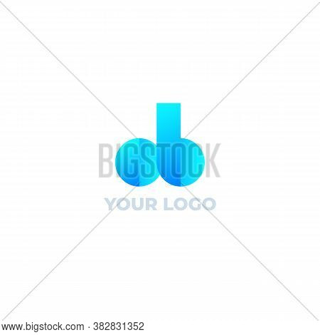 Ob Letters Vector Logo Design, Eps 10 File, Easy To Edit