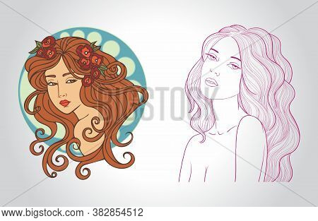 Women\'s Day 8th March, Illustration Design Template