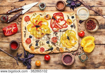 Italian Focaccia Bread