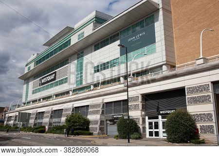The Westquay Shopping Centre And John Lewis Department Store In Southampton In The Uk, Taken On The 