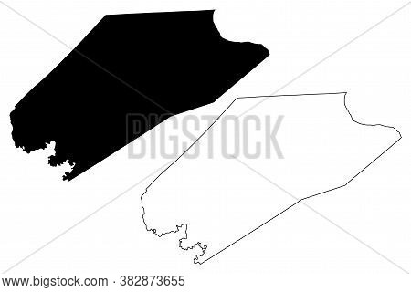 Webster County, Kentucky (u.s. County, United States Of America, Usa, U.s., Us) Map Vector Illustrat