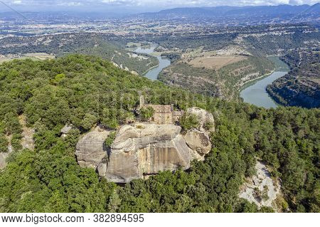 Sant Feliu De Savassona Is A Romanesque Church In Tavernoles (osona) Included In The Inventory Of Th