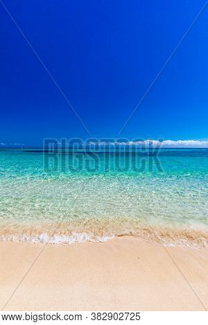 Beautiful sandy beach of Cala Mesquida, Mallorca, Mediterranean Sea, Balearic islands, Spain