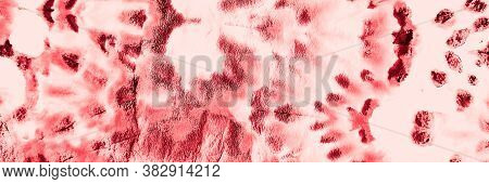 Color 2019 Year. Living Coral. Trandy Color And Burgundy Painting.  Grunge  Aquarelle Ornament. Abst