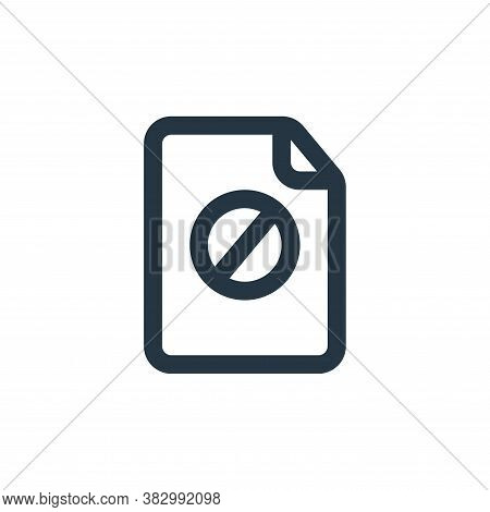 Banned Icon Isolated Vector & Photo (Free Trial) | Bigstock